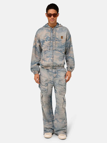 Jeans Anchos Cargo
