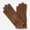 Santa Eulalia Hombre Barcelona Guantes Piel Nobuck color Marrón sku 680-000118 02 - Foto 1