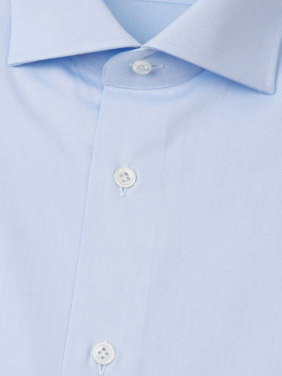 Santa Eulalia Hombre Barcelona Camisa Formal Classic Fit color Azul Celeste sku 401-002388 02 - Foto 2