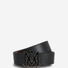 Amiri Hombre Barcelona Cinturón Logo Piel color Negro sku 622-001225 01 - Foto 1
