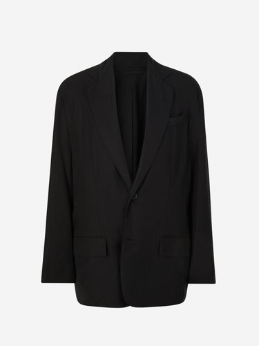 Balenciaga Mujer Barcelona Blazer Fluida Logo color Negro sku 741-002152 01 - Foto 1