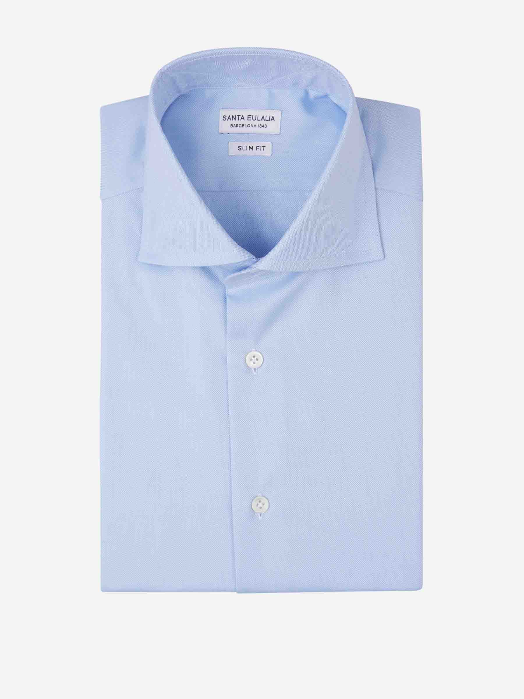 Santa Eulalia Hombre Barcelona Camisa Formal Algodón color Azul Celeste sku 401-003112 01 - Foto 1