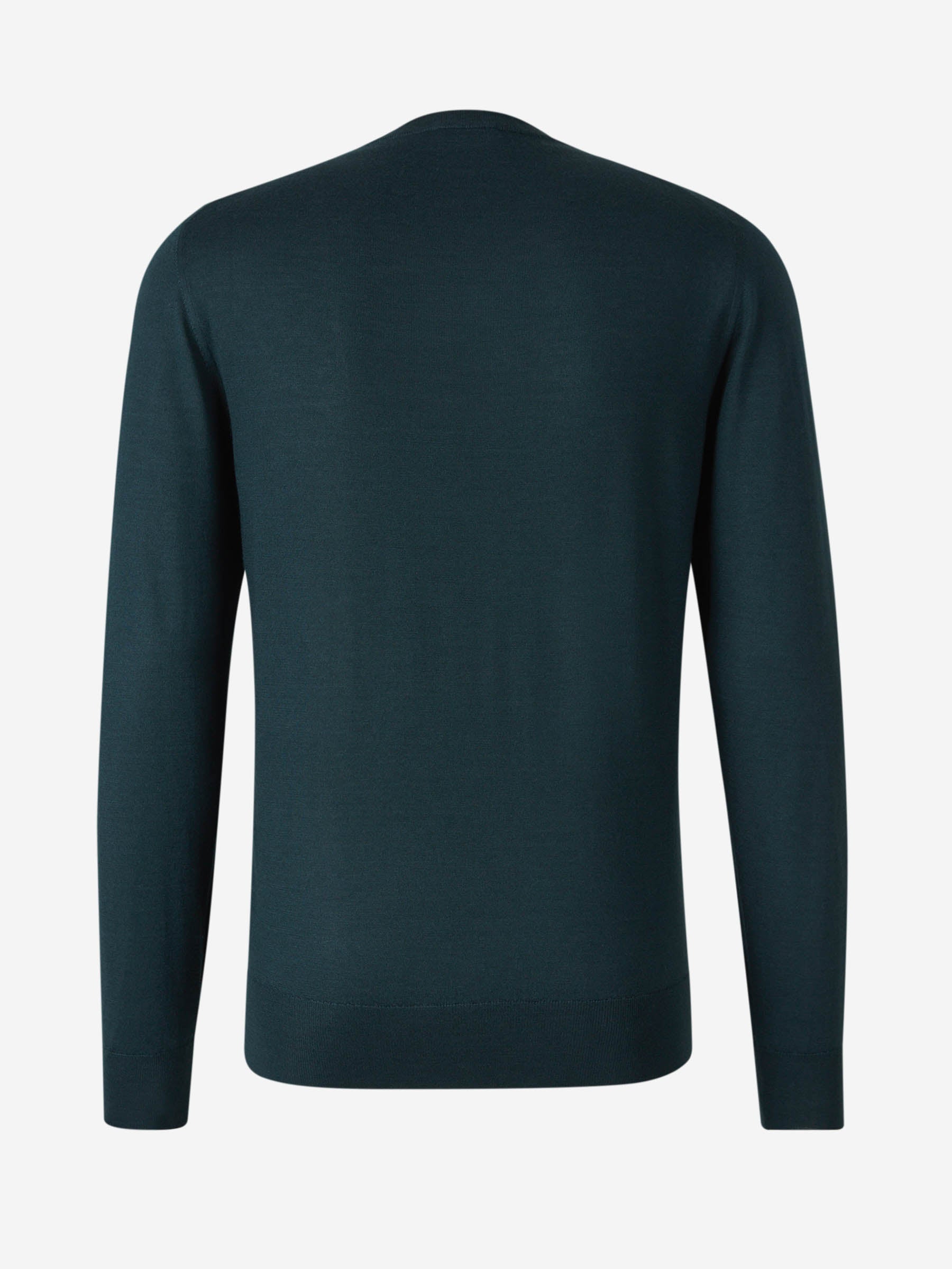 Santa Eulalia Hombre Barcelona Jersey Pico Cashmere color Verde Oscuro sku 542-002425 03 - Foto 2