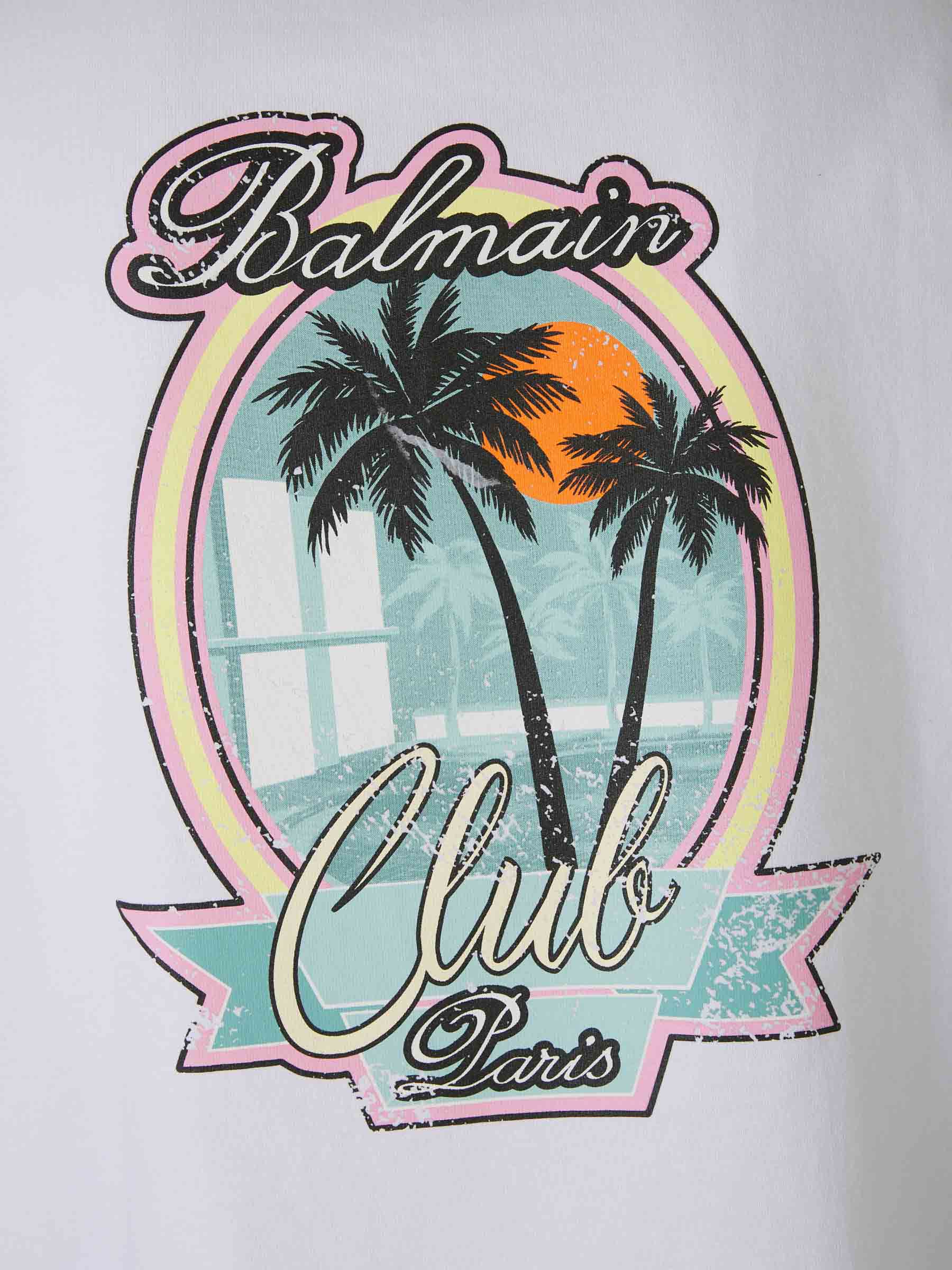 Balmain – Balmain Balmain Club T-shirt in Barcelona or Shop Online