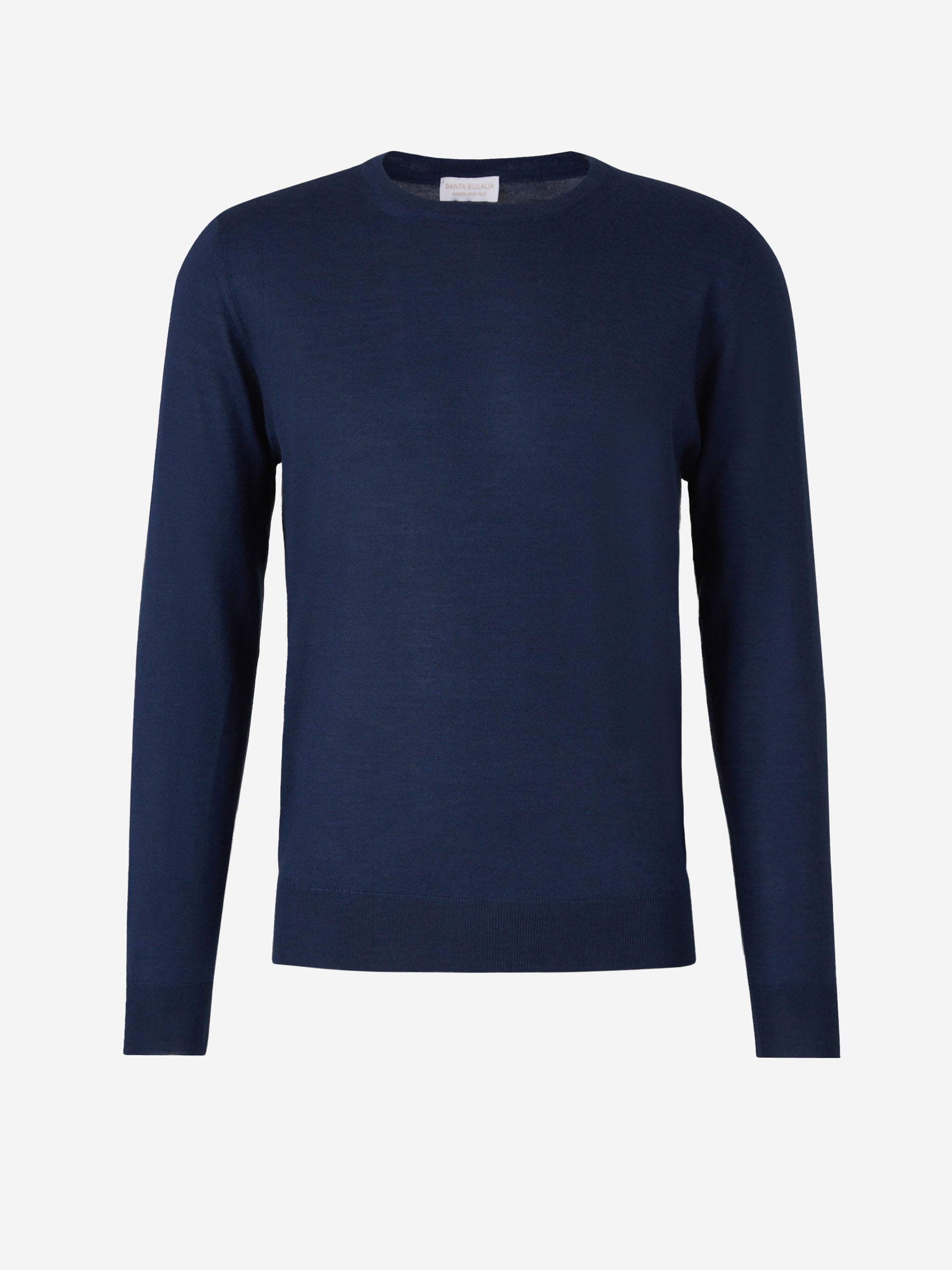 Santa Eulalia Hombre Barcelona Jersey Cashmere Y Seda color Azul Marino sku 542-002426 02 - Foto 1