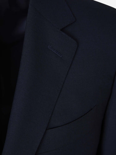 Canali Hombre Barcelona Traje Lana color Azul Noche sku 311-000339 02 - Foto 3