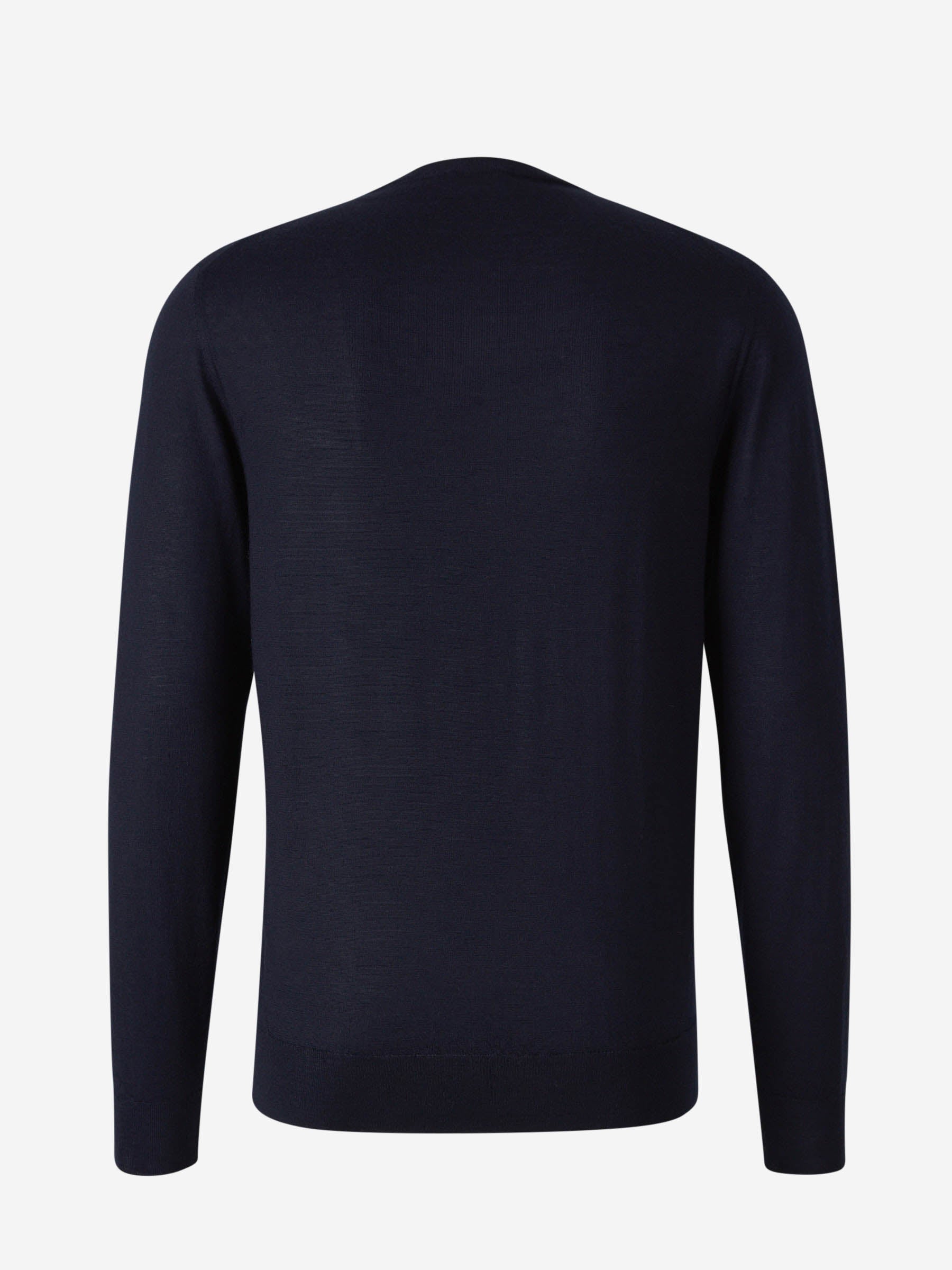 Santa Eulalia Hombre Barcelona Jersey Pico Cashmere color Azul Denim Oscuro sku 542-002425 04 - Foto 2