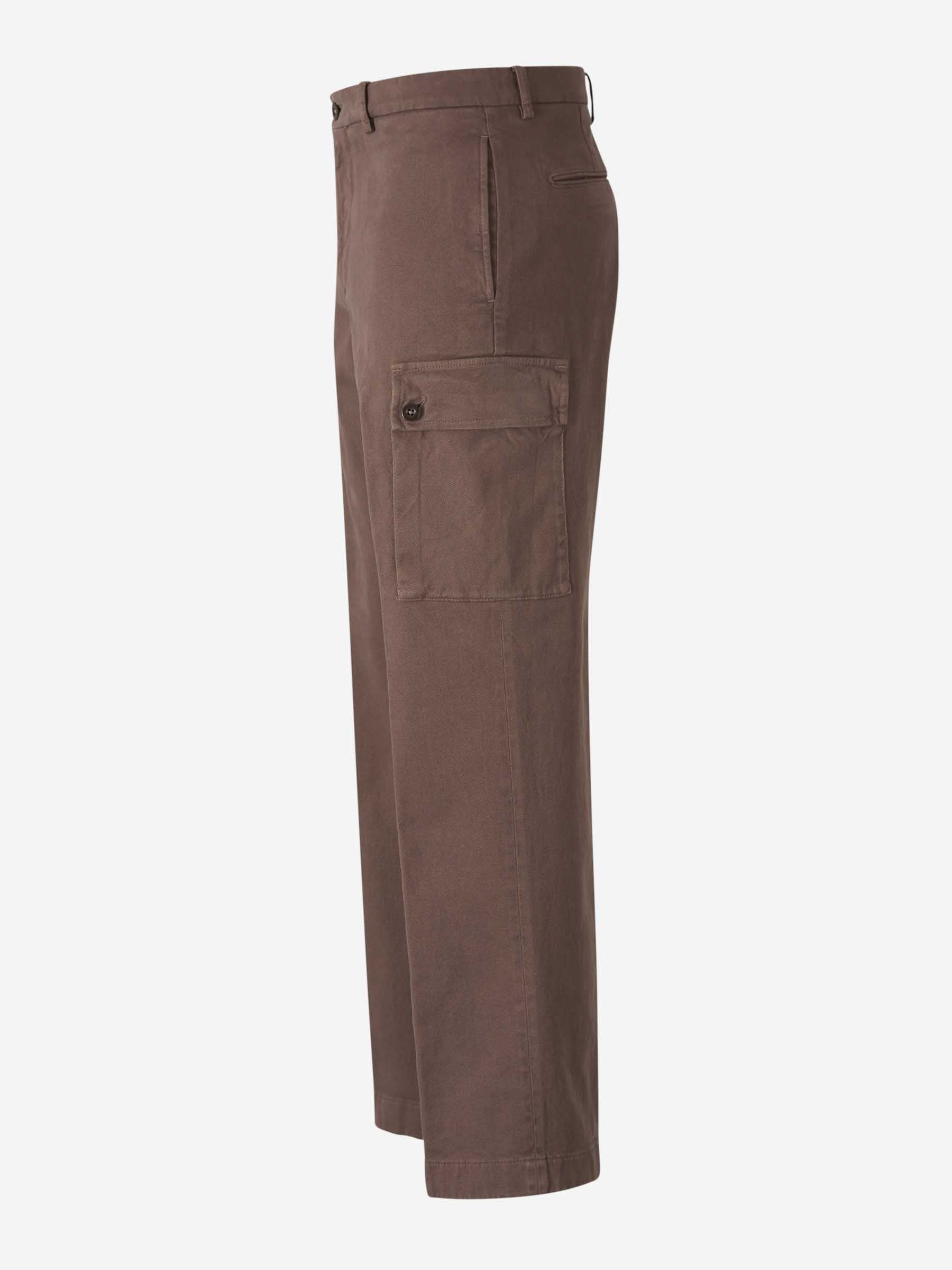 Berwich Hombre Barcelona Pantalones Cargo Algodón color Caramelo sku 521-003186 02 - Foto 2