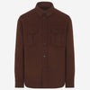 Brioni Abrigo Vagabond Lana y Cashmere color Marron Oscuro sku 502-001589 01 - Foto 1