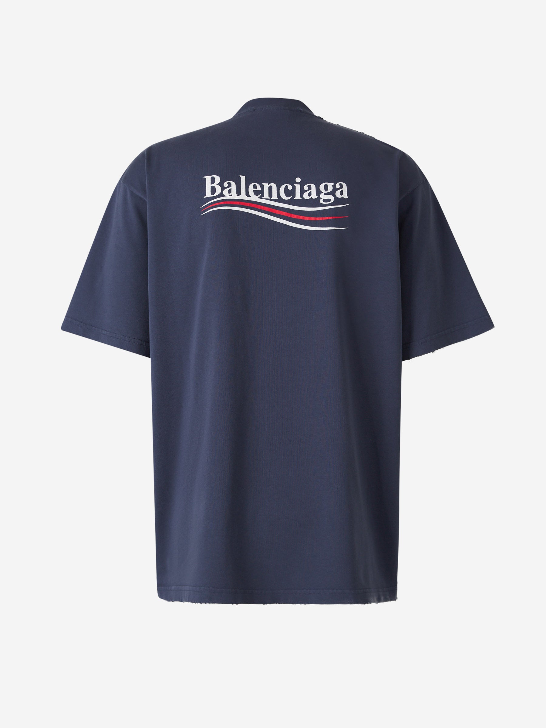 Balenciaga – Camiseta Logo Algodón Hombre 553-003969 01