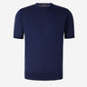 Colombo Hombre Barcelona Camiseta Cashmere Y Seda color Azul Marino sku 553-003208 01 - Foto 1