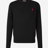 Ami Paris Hombre Barcelona Jersey Logo Lana color Negro sku 542-002397 01 - Foto 1
