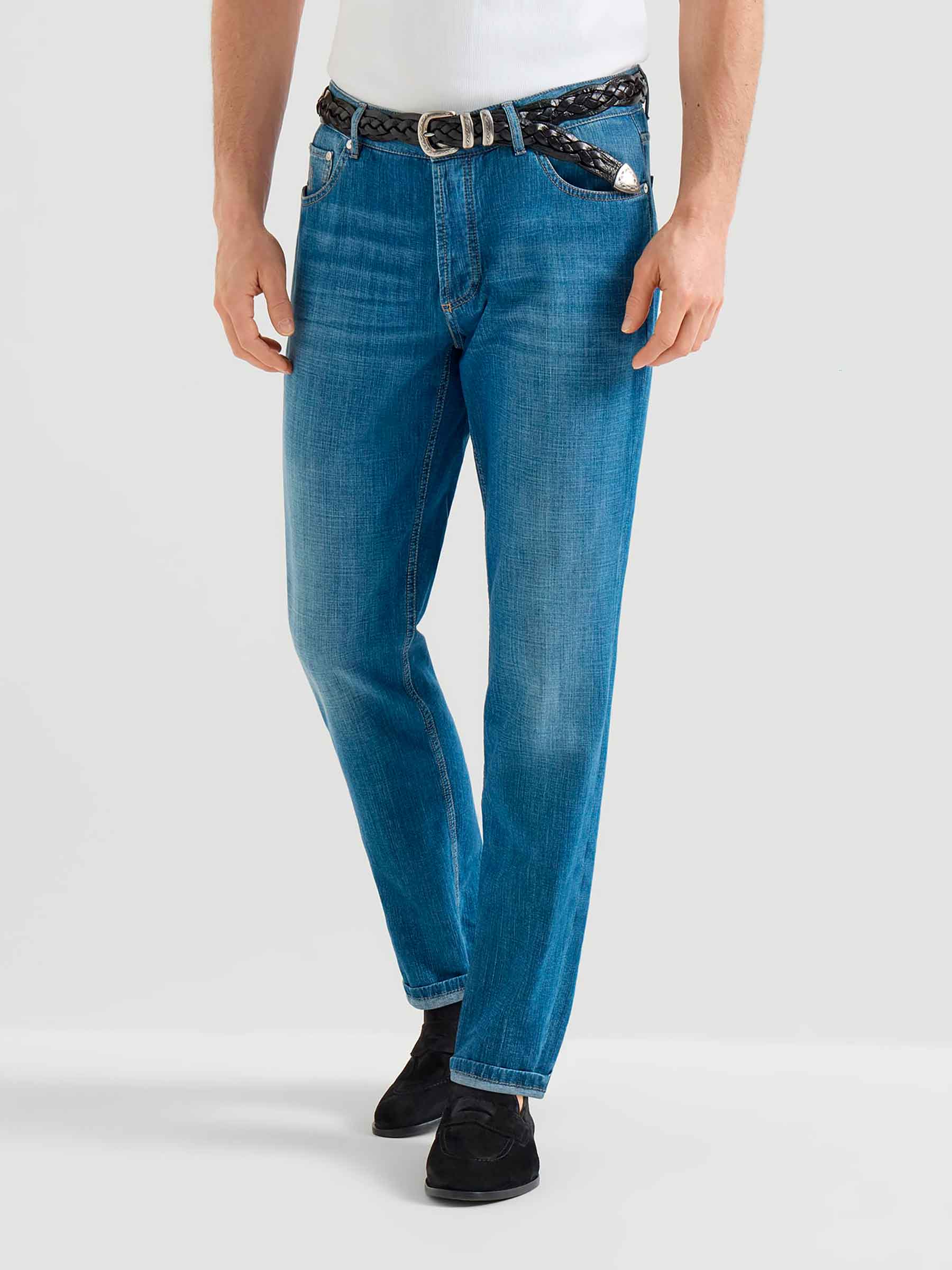 Jeans Rectos algodón