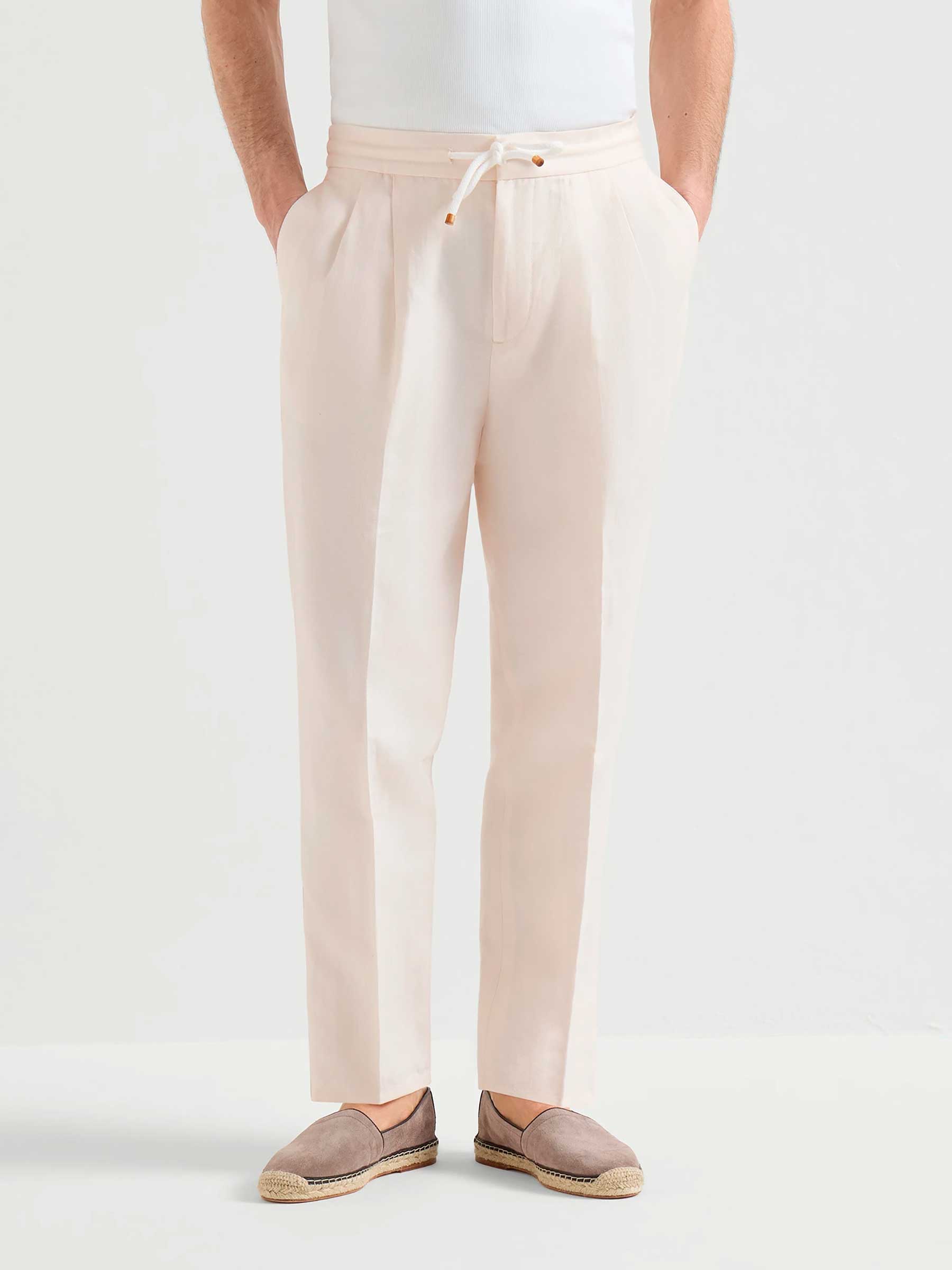 Pantalones Lino Rectos