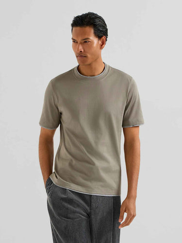 Camiseta Manga Corta Capas