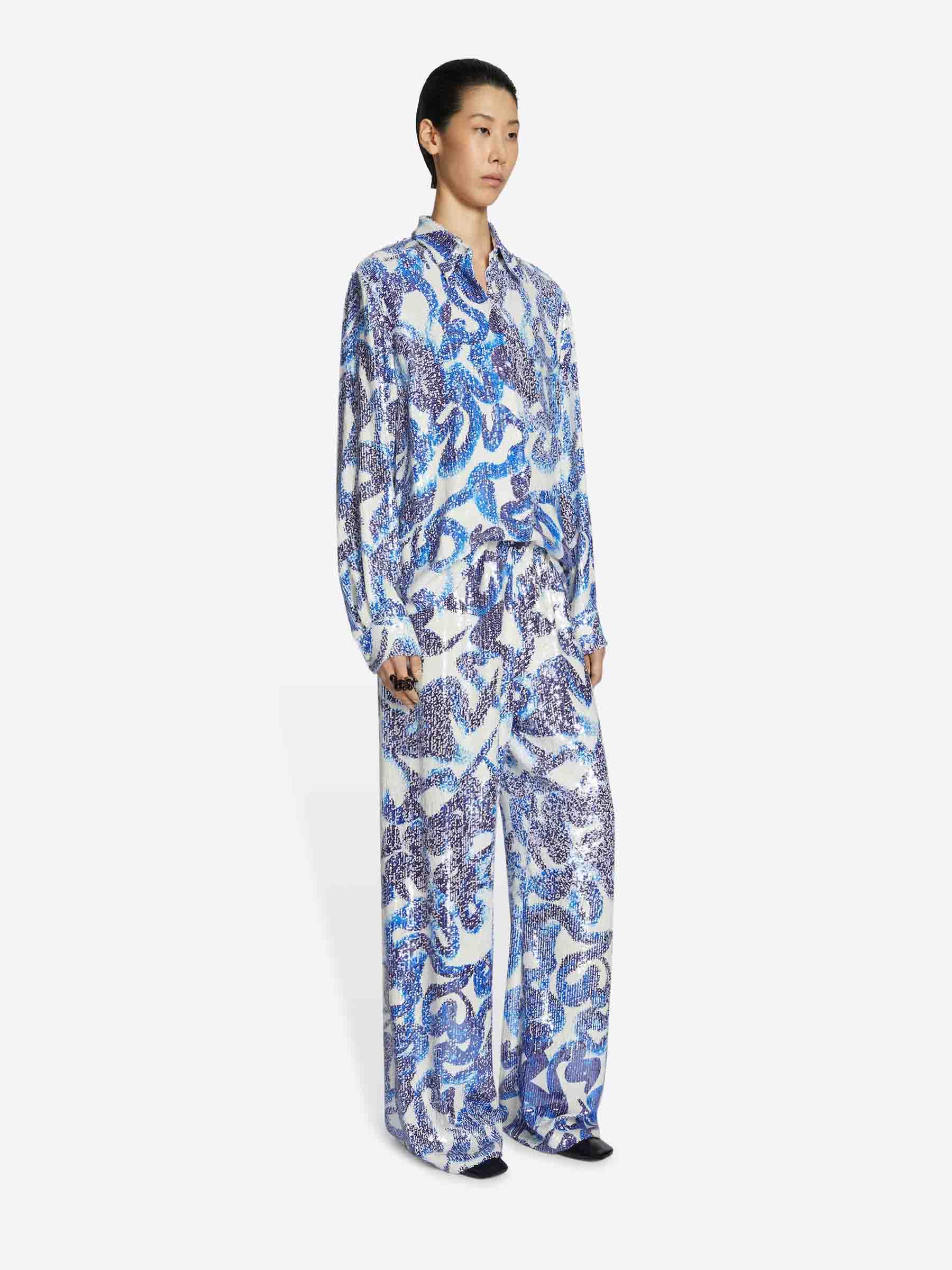 Dries Van Noten – Sequin Pants Mujer 761-003631 01