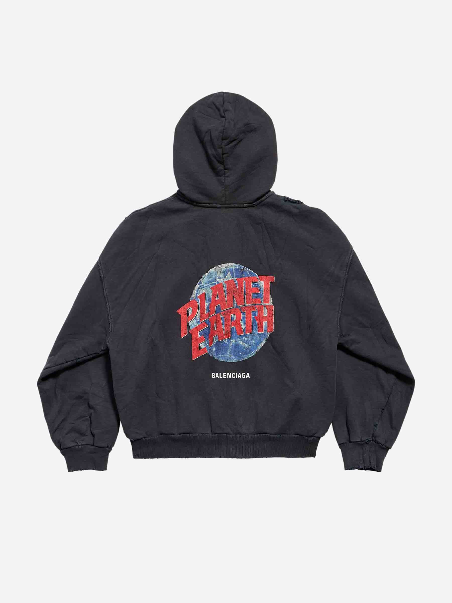 Balenciaga – Balenciaga Planet Earth Sweatshirt in Barcelona or