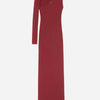 Courrèges Mujer Barcelona Vestido Punto Canalé color Burdeos sku 721-000337 01 - Foto 1