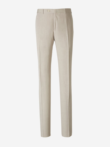 Canali Hombre Barcelona Traje de Lino y Seda color Beige sku 311-000334 02 - Foto 6