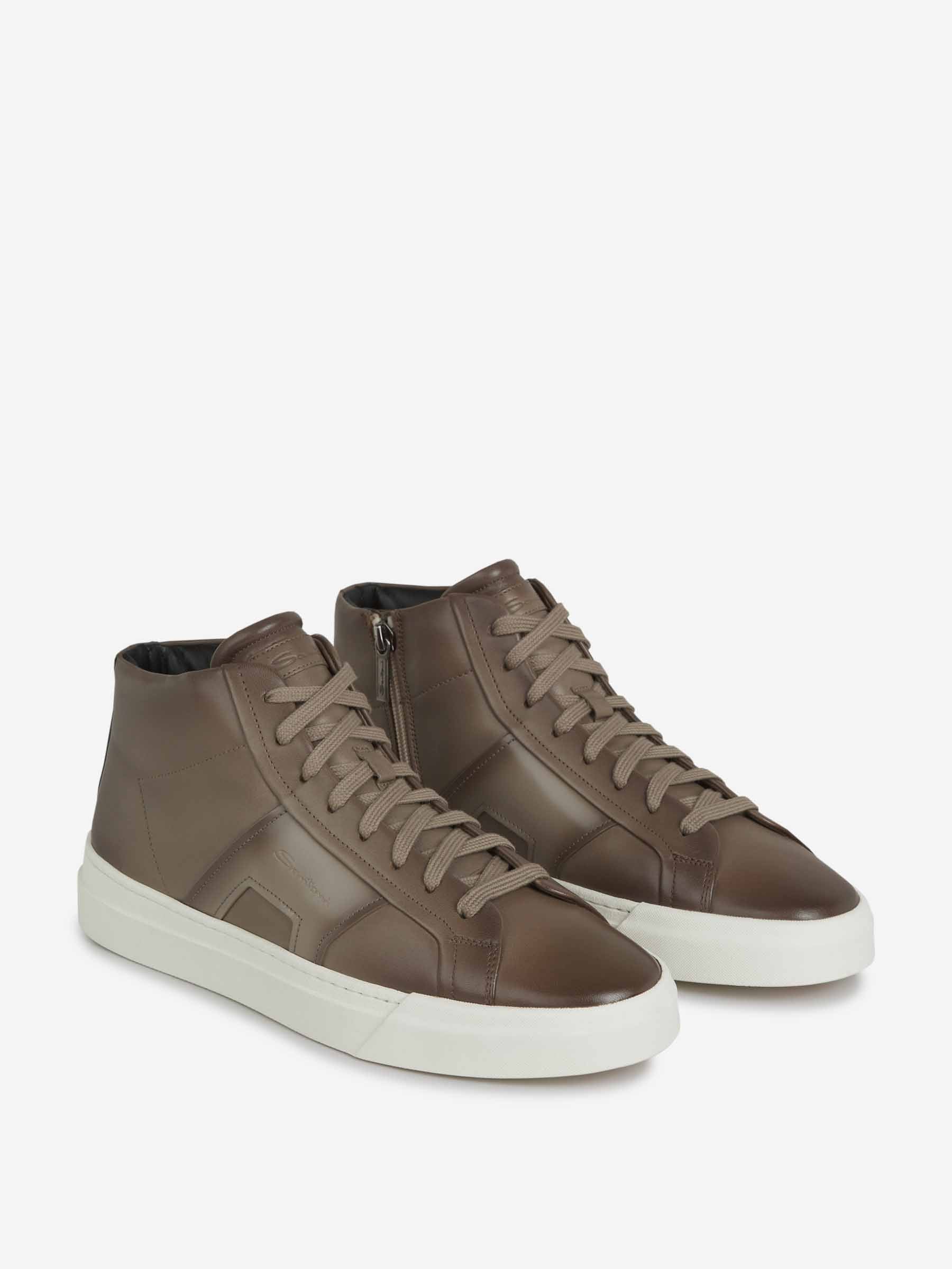 Santoni Hombre Barcelona Sneakers Double Buckle color Marrón sku 616-002846 01 - Foto 2