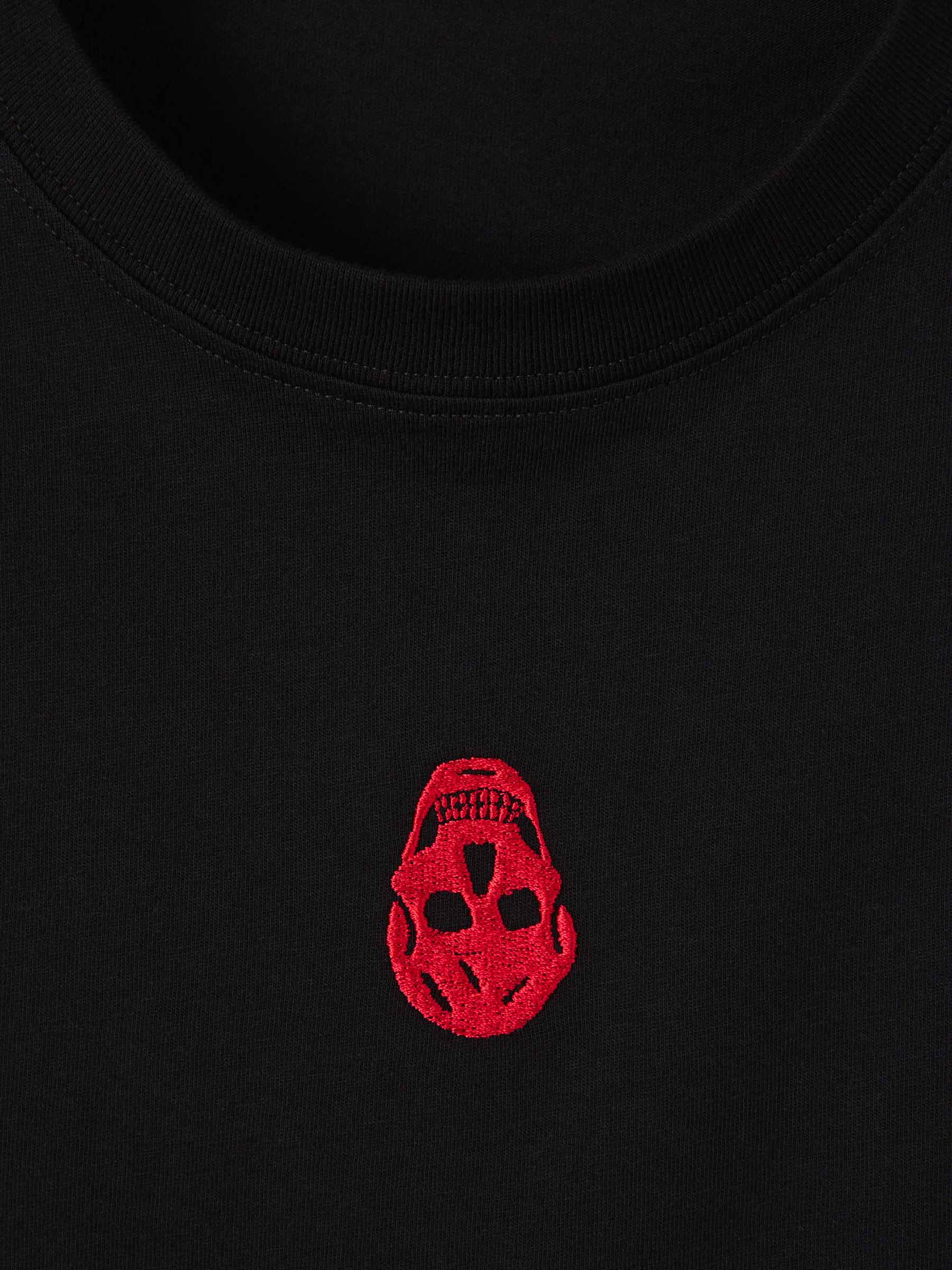 McQueen – Inverted Skull T-Shirt Hombre 553-003988 01