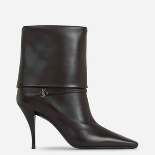 Saint Laurent Mujer Barcelona Botines Niki Logo color Marrón Oscuro sku 805-000758 01 - Foto 1