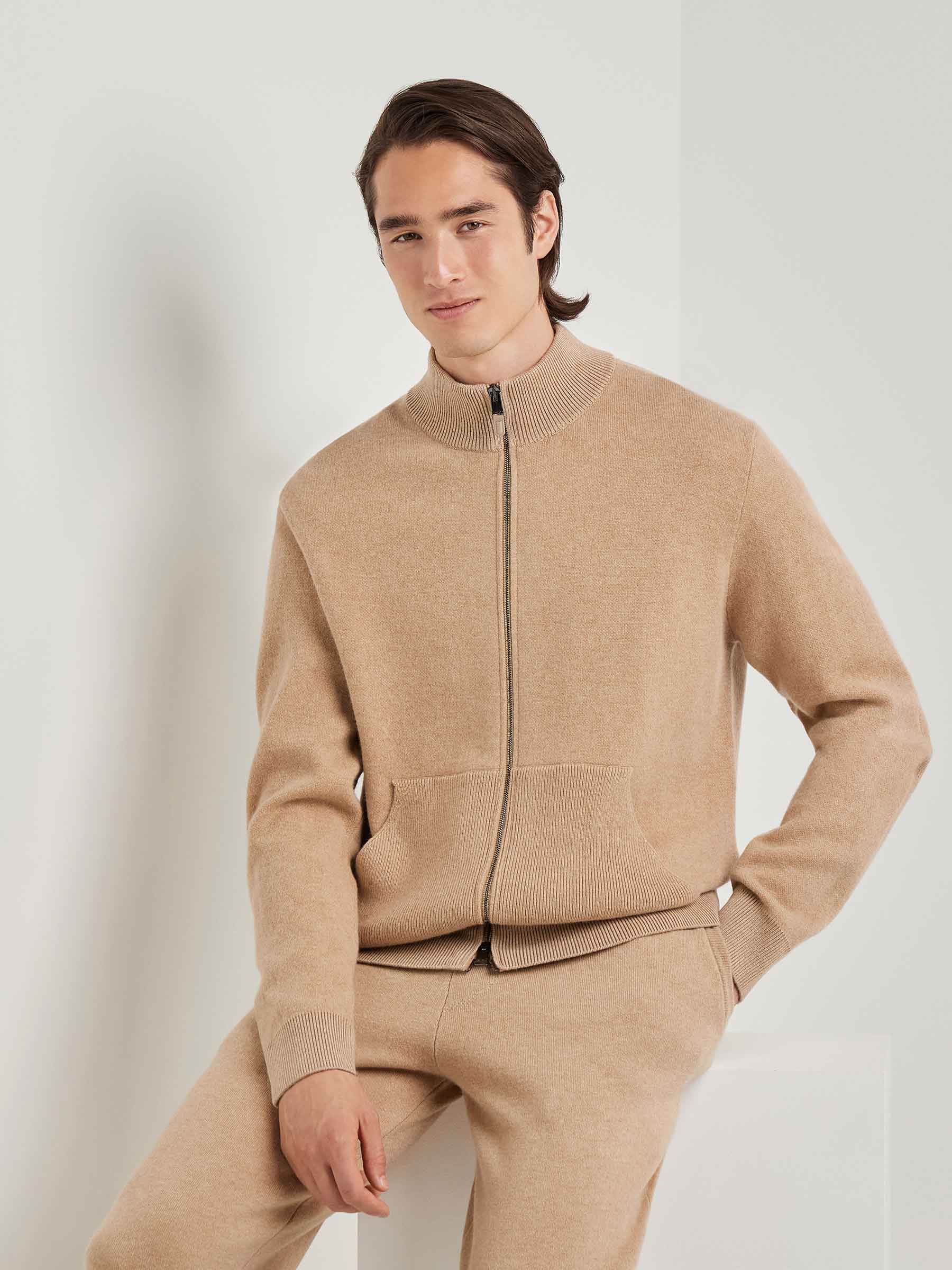 Zip-up Cardigan
