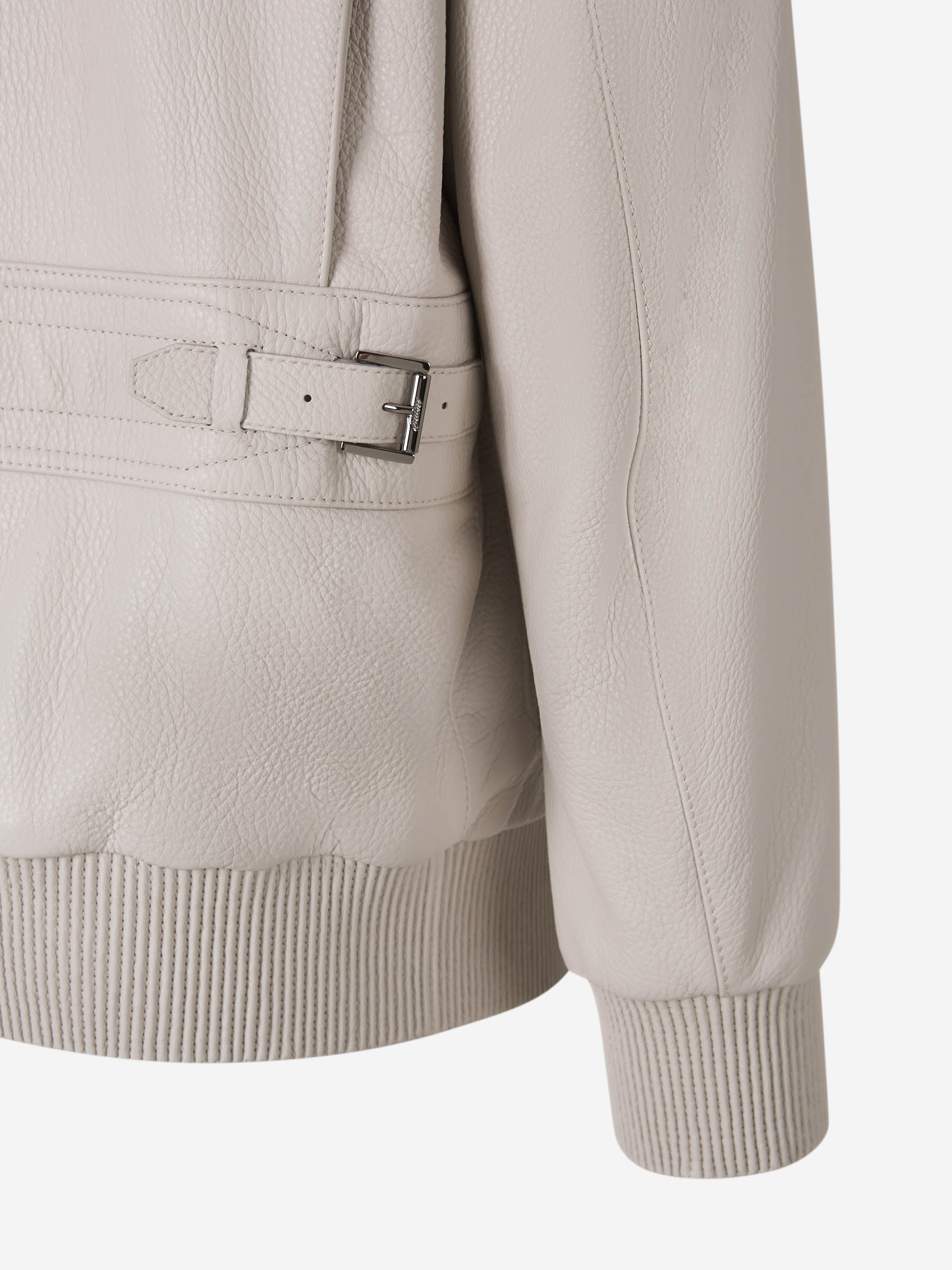 Brioni – Brioni Muttön Leather Jacket in Barcelona or Shop Online