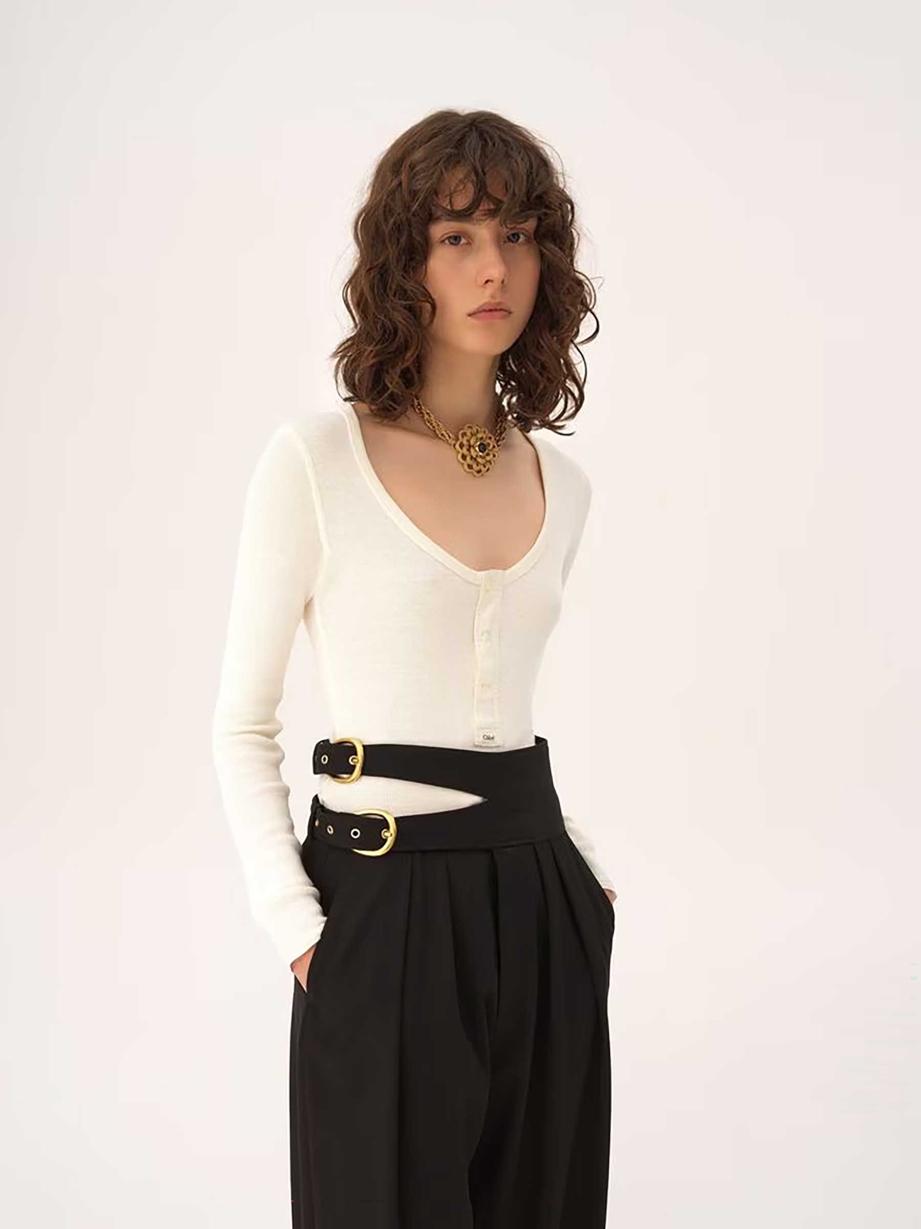 T-shirt Henley
