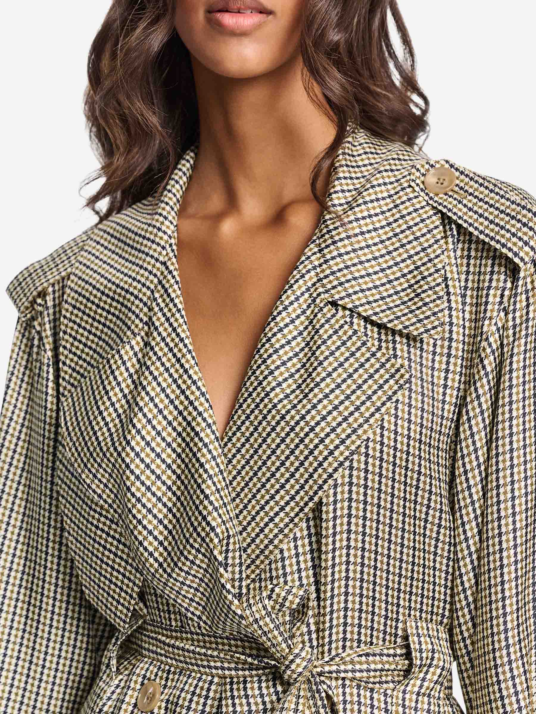 Dorothee Schumacher – Dorothee Schumacher Silk Trench Coat in