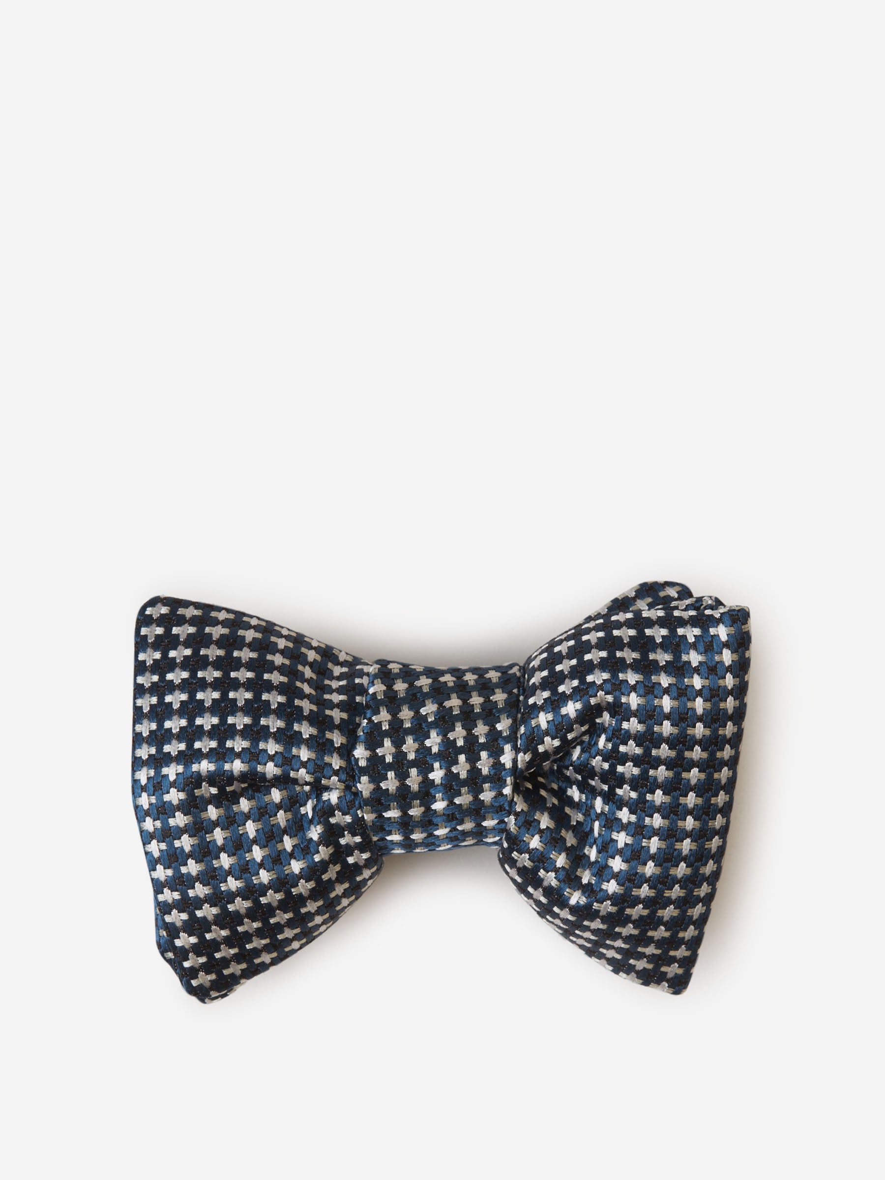 Tom Ford Pajarita Clásica Satén color Azul Marino sku 602-000249 02 - Foto 1
