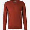 Santa Eulalia Hombre Barcelona Jersey Pico Cashmere color Terracota sku 542-002425 05 - Foto 1
