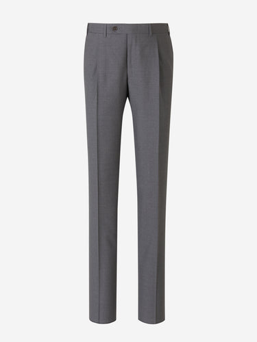 Canali Hombre Barcelona Pantalones Formales Lana color Gris Claro sku 321-000323 01 - Foto 1