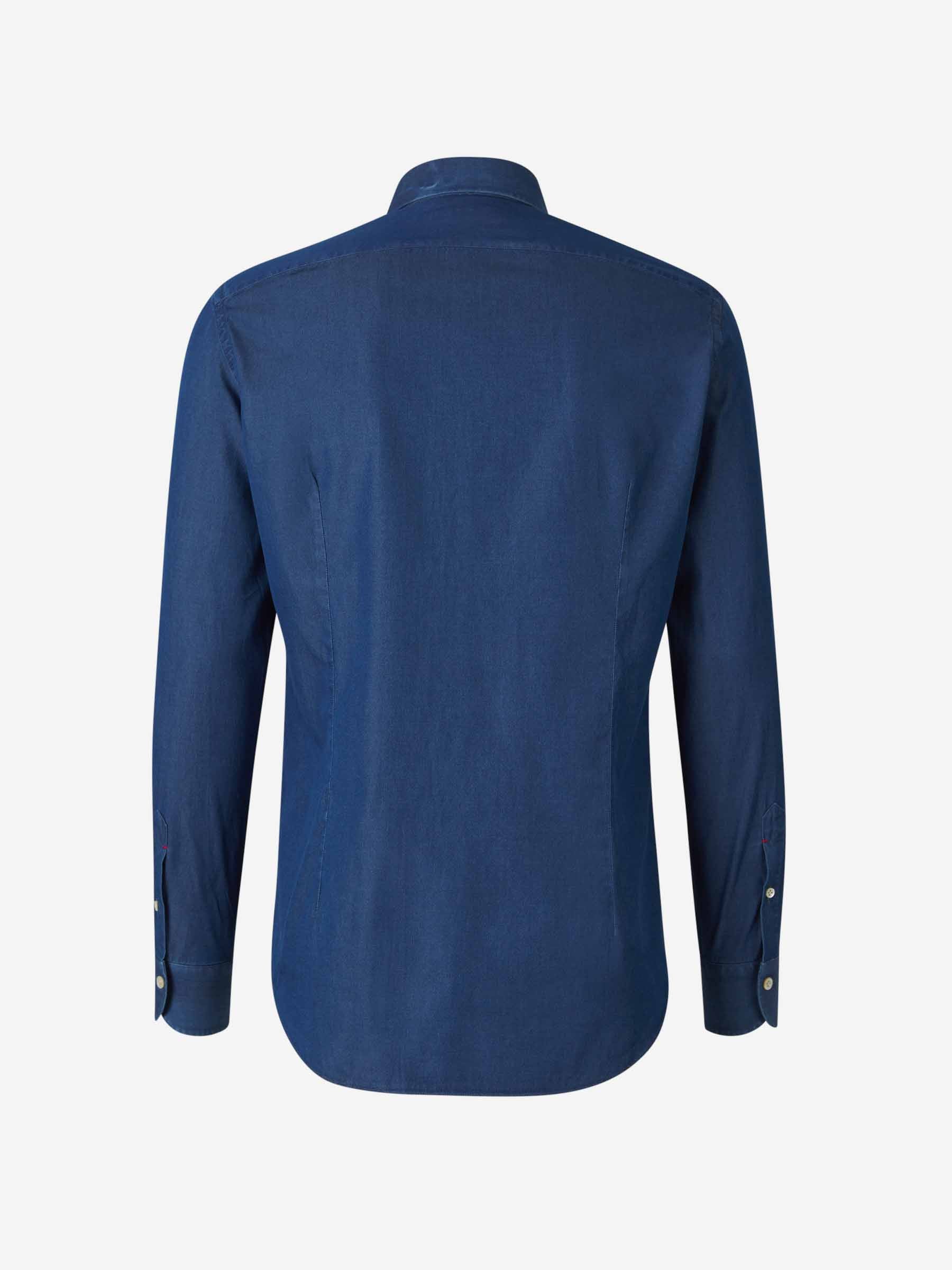 Santa Eulalia Hombre Barcelona Camisa Diseño Denim color Azul Denim Claro sku 531-005916 02 - Foto 2
