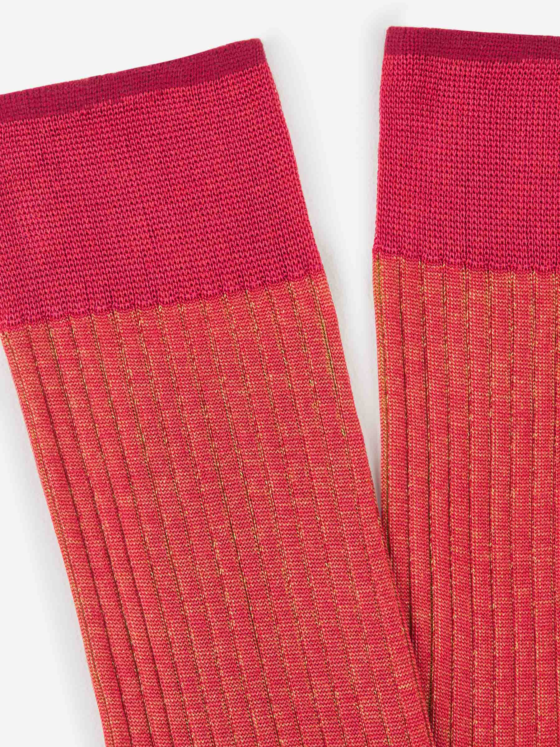 Gallo Hombre Barcelona Calcetines Motivo Rayas color Naranja sku 642-000428 03 - Foto 2