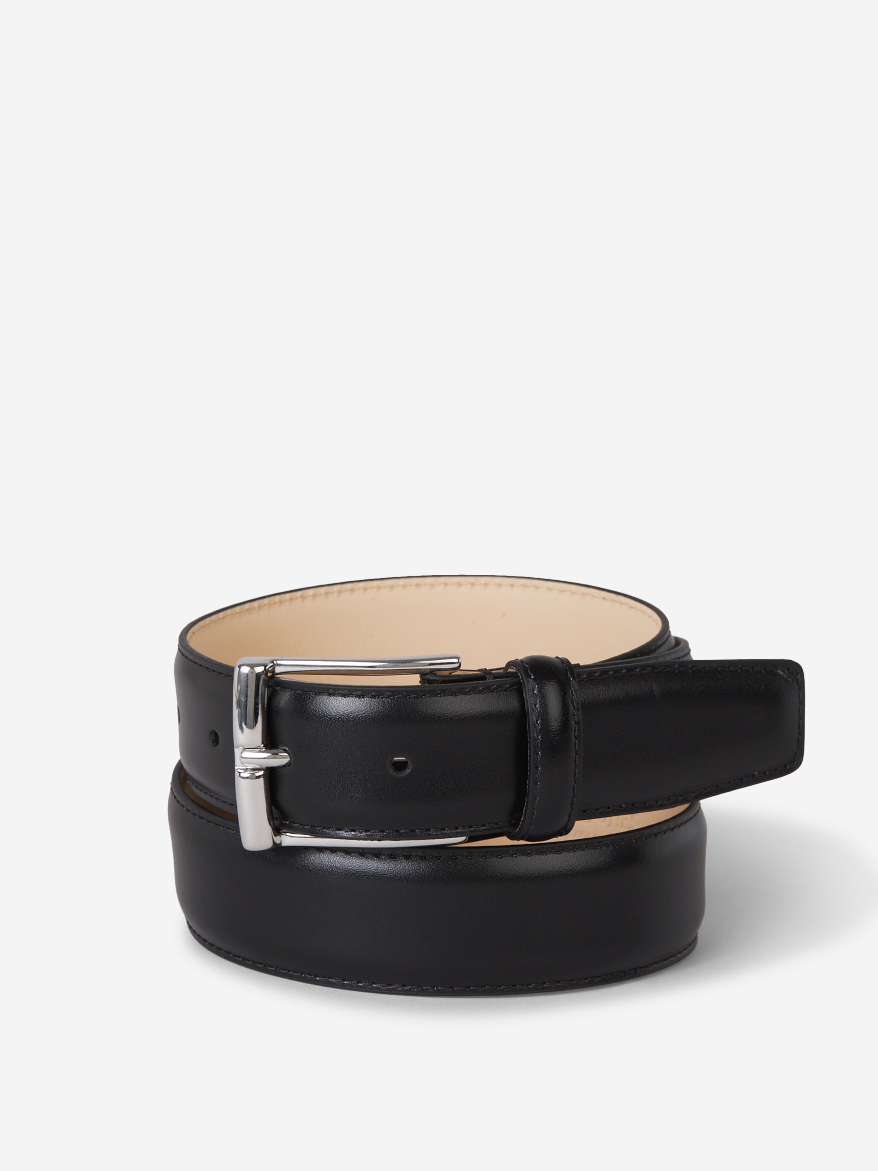 Crockett & Jones Hombre Barcelona Cinturón Piel Fina color Negro sku 621-000067 01 - Foto 1