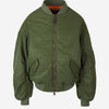 Balenciaga Hombre Barcelona Cazadora Bomber Oversize color Verde Oscuro sku 512-002227 01 - Foto 1