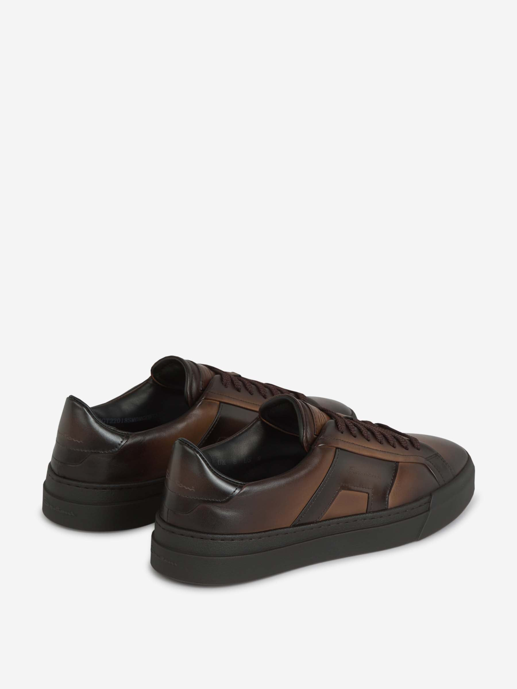 Santoni – Double Buckle Sneakers Hombre 616-002844 01