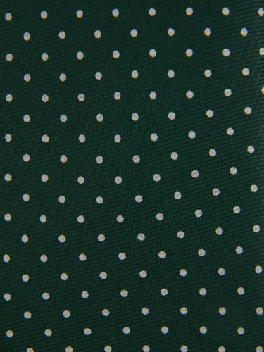 Santa Eulalia Hombre Barcelona Corbata Motivo Lunares color Verde Oscuro sku 601-001533 01 - Foto 3