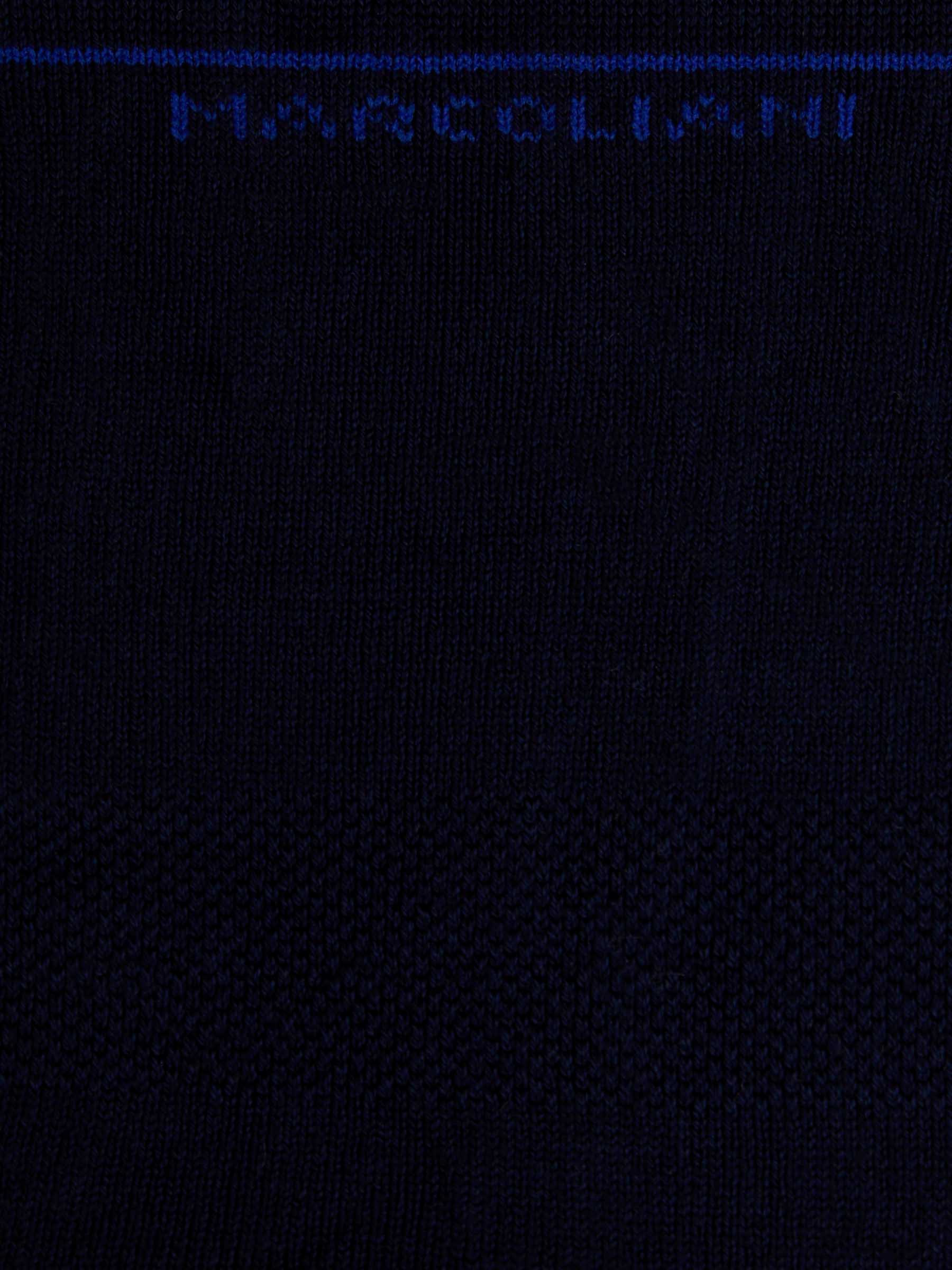 Marcoliani Milano Calcetines Invisibles Algodón color Azul Noche sku 642-000273 03 - Foto 2