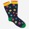 Gallo Hombre Barcelona Calcetines Tricolor Canalé color Azul Noche sku 642-000516 02 - Foto 1