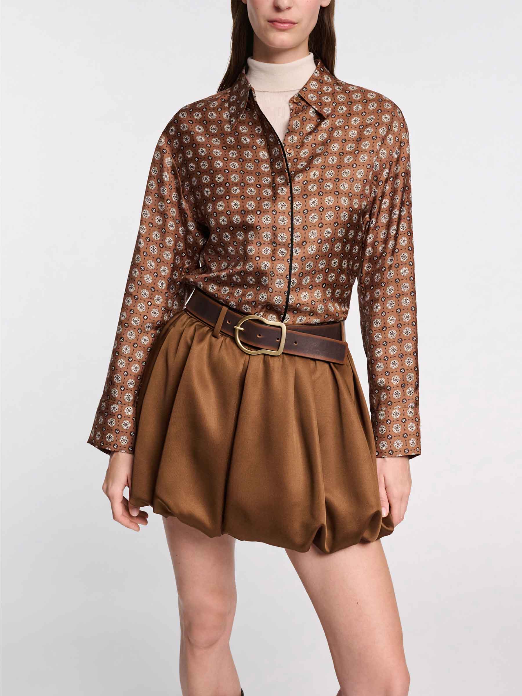 Bedruckte Bluse
