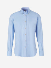 Santa Eulalia Hombre Barcelona Camisa Algodón color Azul Celeste sku 531-005013 02 - Foto 1