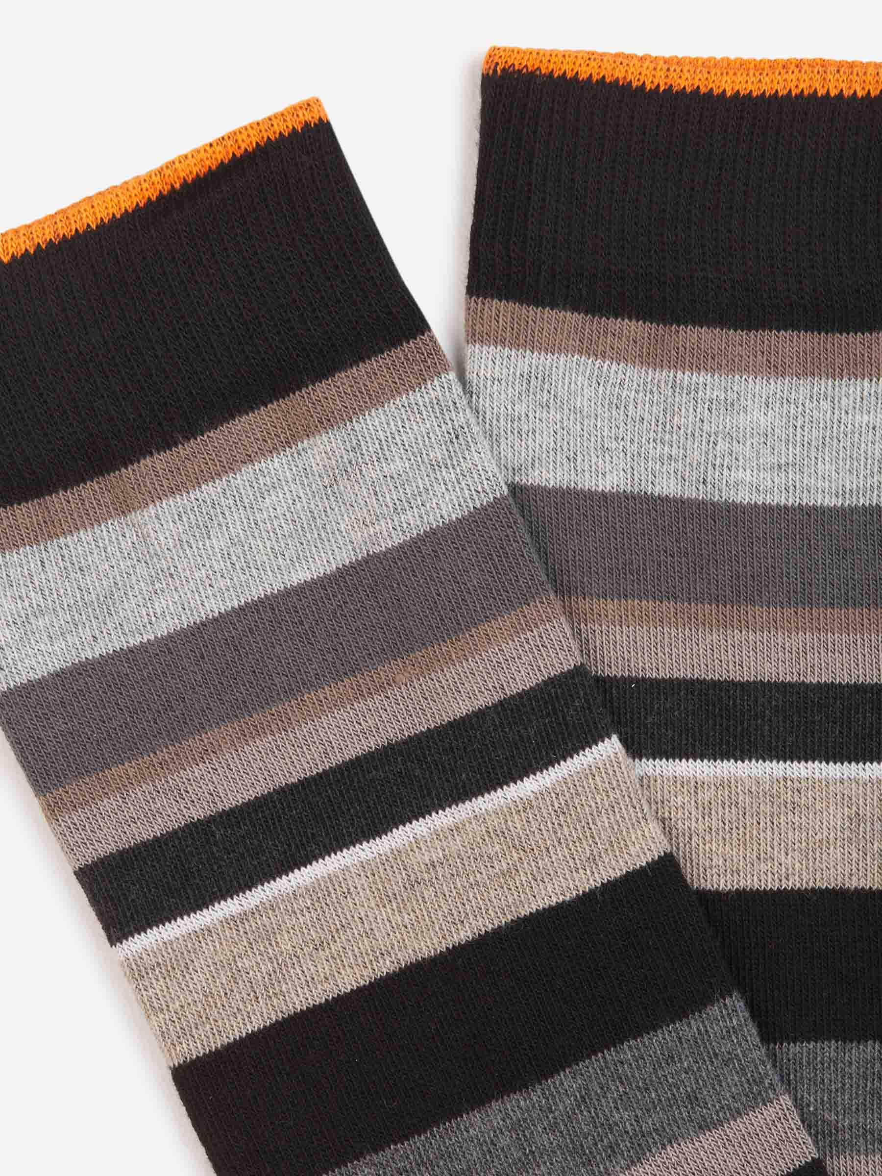 Gallo Hombre Barcelona Calcetines Rayas Multicolor color Negro sku 641-000196 01 - Foto 2