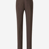 Canali Pantalones Formales Lana color Marrón Oscuro sku 321-000323 04 - Foto 1