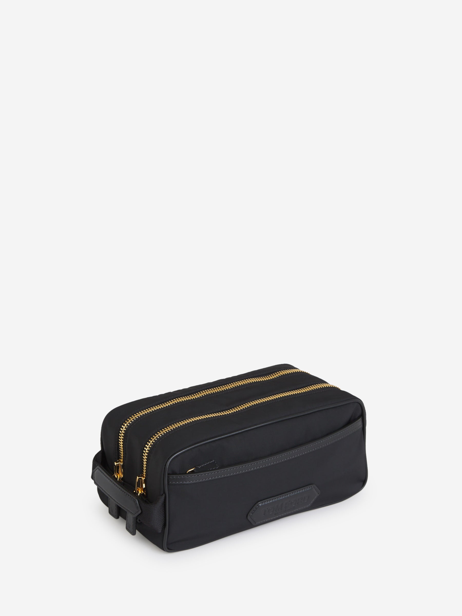 Tom Ford Neceser Nailon Logo color Negro sku 699-002301 01 - Foto 2