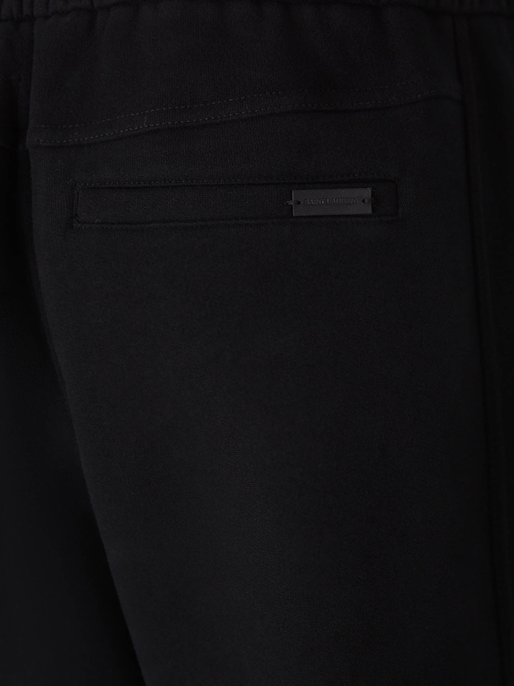 Saint Laurent – Joggers Algodón Logo Hombre 521-003184 01