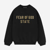 Fear of God Essentials Hombre Barcelona Sudadera Crewneck Logo color Negro sku 545-001699 01 - Foto 1