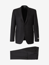 Canali Hombre Barcelona Traje Recto Lana color Negro sku 311-000337 02 - Foto 1
