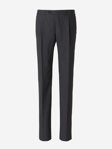 Canali Hombre Barcelona Pantalones Formales Lana color Gris Antracita sku 321-000323 02 - Foto 1